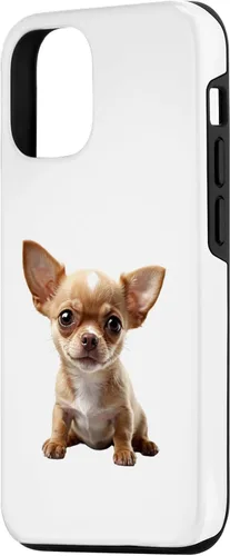 Vista 2 de iPhone 15 Cute Chihuahua Puppy - Funda para perros y bebés