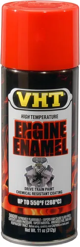 Vista 37 de VHT SP130 550° - Pintura en aerosol de esmalte para motor de alta temperatura, color negro mate – lata de 11 oz