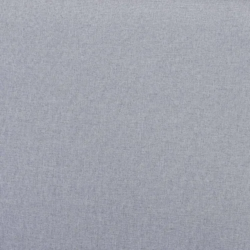 Vista 8 de Baxton Studio Senna Mid-Century - Cama de plataforma tapizada de tela gris moderna y acabado marrón nogal, tamaño King