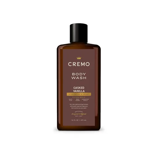 Vista 12 de Cremo Rich-Lathering Golden Amber Gel de baño para hombres, notas de grosella roja, piña, ámbar gris y musgo, 16 onzas líquidas