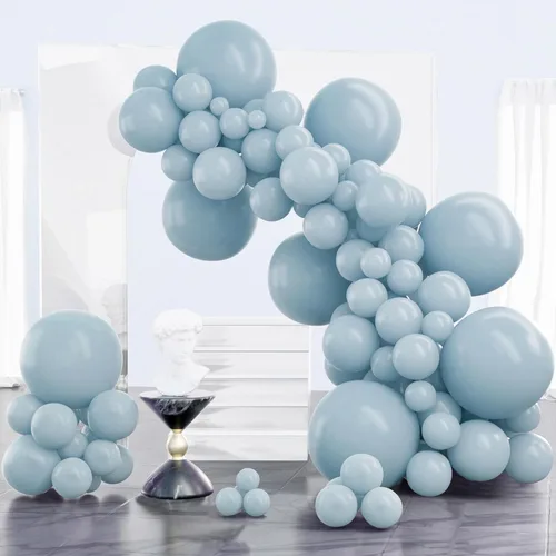 Vista 104 de PartyWoo - Globos de color albaricoque retro, 120 unidades de 5 pulgadas, de látex, para arco de globos, decoración de fiesta y de cumpleaños