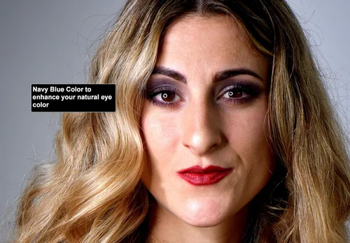 Vista 6 de Pure Ziva Máscara voluminizadora azul marino oscuro, sin parabenos, sin pruebas en animales y libre de crueldad