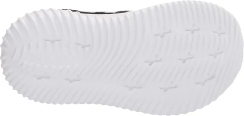 Vista 4 de adidas Kaptir 20 - Tenis de correr unisex para niños Azul Rush-silver Metallic-flash Orange