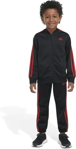 Vista 3 de adidas Conjunto de pista de tricot clásico para niños