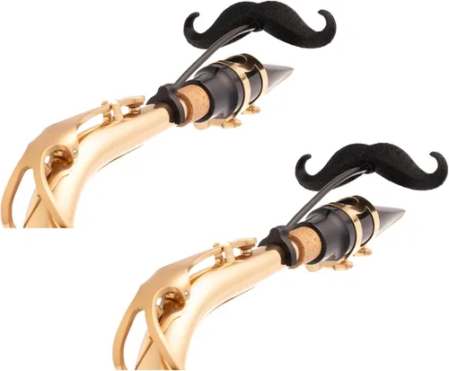Vista 7 de Sax-stache - Bigote con clip para saxofón (Alto)