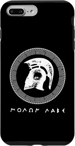 Vista 12 de Carcasa para iPhone 12 mini Molon Labe Spartan Warrior Helmet Antigua Guerra Griega