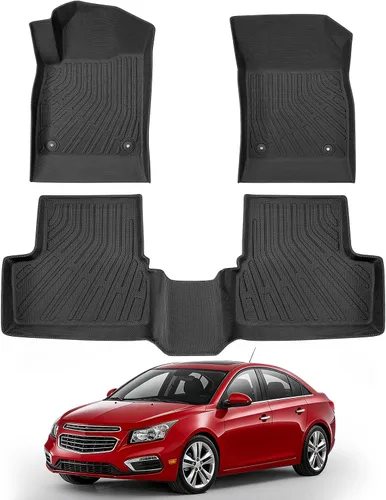 Vista 29 de Alfombrillas para suelo de Dodge Durango 2016-2025 2026 de 6 asientos, protector de carga para todo tipo de clima, TPE resistente, impermeable