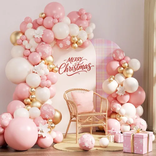 Vista 27 de Kit de arco de globos verde salvia azul pastel, 124 piezas de globos macarón amarillo blanco verde para decoraciones de cumpleaños de ganso, género