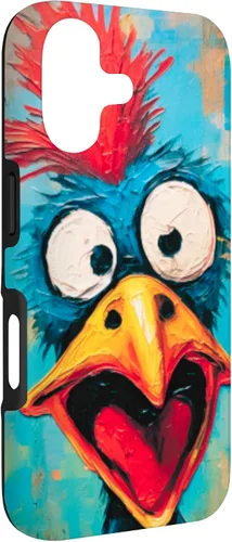 Vista 3 de Funda para iPhone 17 con diseño de gallo de dibujos animados de gallo de dibujos animados de gallo