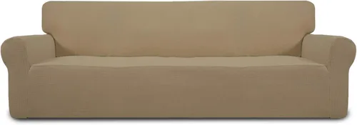 Vista 107 de Easy-Going - Funda elástica sobredimensionada para sofá, 1 pieza, protector muebles, suave, parte inferior elástica, para niños, tela jacquard