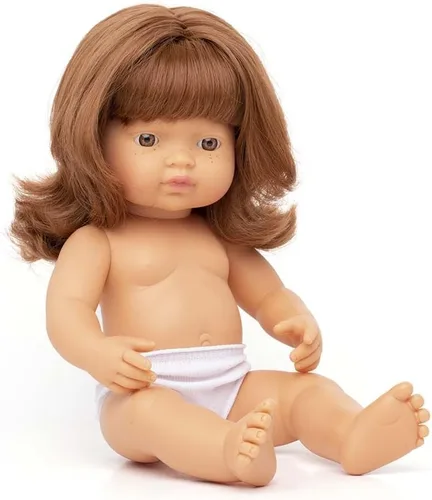 Vista 12 de Muñeca de bebé anatómicamente correcta de 15 pulgadas de Miniland, Chica asiática