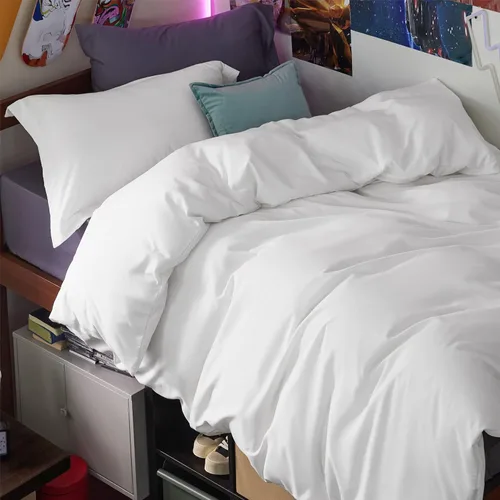 Vista 49 de Bedsure - Juego de funda de edredón tamaño individual/individual XL - Juego de ropa de cama suave de microfibra cepillada doble para niños