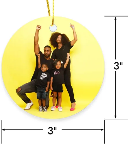 Vista 7 de Adornos de Navidad personalizados, adorno de matrimonio para la primera Navidad 2024, adorno de foto personalizado para mamá, adorno de primera