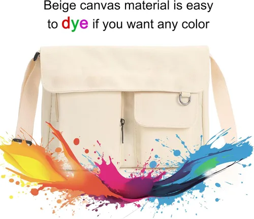 Vista 3 de Bolso cruzado kawaii lindo bolso mensajero de lona bolso de hombro regalo para niñas adolescentes