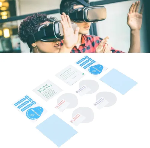 Vista 4 de 070 4Pcs Protective Film Lens Protector for Oculus Quest 2, Scratch-Resistant Lens Film VR Screen Cover Protectors for Virtual Reality Lenses