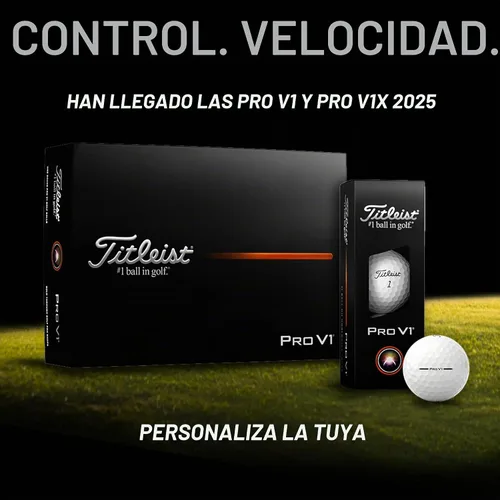 Vista 3 de Pelota de Golf Personalizada Titleist Pro V1 Bolas de Golf Personalizadas Bolas de Golf con Logo