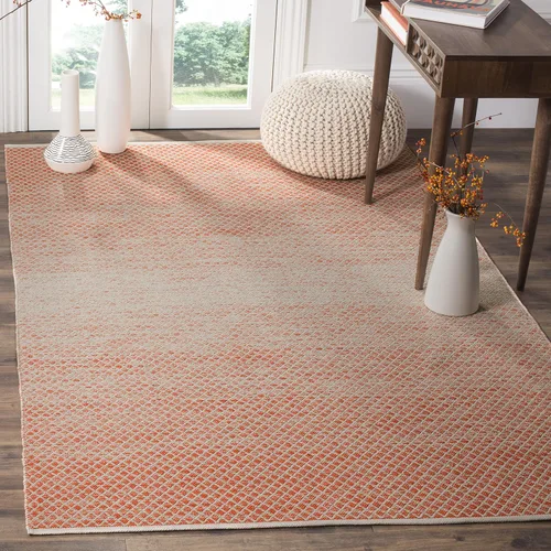 Vista 30 de SAFAVIEH Montauk Collection - Alfombra decorativa de 2 pies 3 pulgadas x 5 pies, color beige y marfil, algodón hecho a mano, ideal para zonas