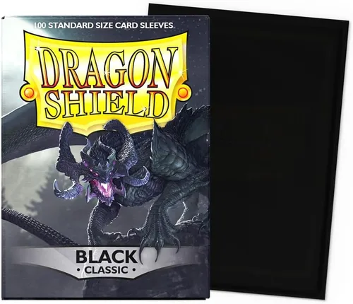 Vista 2 de Dragon Shield Fundas clásicas para tarjetas de tamaño estándar 100 CT – Fundas TCG lisas y resistentes – Compatible con Pokemon, Flesh & Blood
