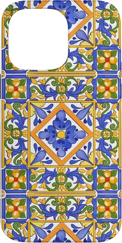 Vista 21 de Sicilian,Italian,Summer,Tiles,Mosaic,Majolica Art Case for iPhone 17