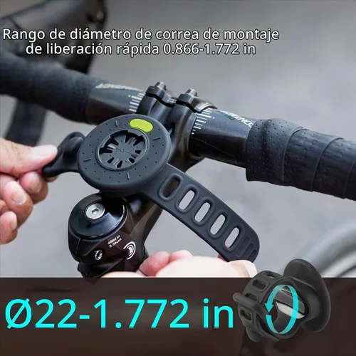 Vista 5 de Bone Kit de conexión para correr + Bike Tie Connect 2, soportes universales