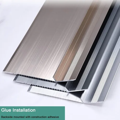 Vista 5 de HJXGQJM Floor Transition Strip, Threshold Strip for Laminate, Aluminum Floor Transition Threshold Strip, Floor Transition Strips Metal, for Wood