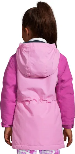 Vista 4 de Lands' End Parka de invierno impermeable Squall para niñas