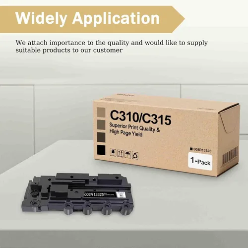 Vista 6 de C310 C315 Black Toner Cartridge 008R13325 High Capacity Replacement for Xerox C310 C315 C410 C415 Printer