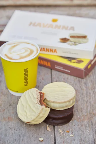 Vista 6 de Alfajor Chocolate Mixto y Chocolate Blanco - Caja 12 Alfajores