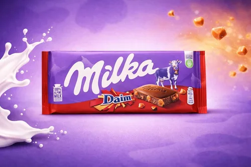 Vista 3 de Milka & Daim 3.5 oz (paquete de 5)