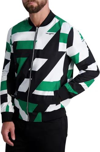 Vista 2 de Karl Lagerfeld Paris Chaqueta Color Block para hombre
