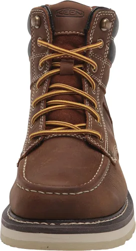 Vista 2 de KEEN Utility Botas de trabajo Cincinnati de 6" de cuero suave para hombre