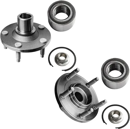 Vista 171 de Detroit Axle - Rotores de freno para Ford 2013-2019 Explorer Taurus Flex Lincoln MKT MKS, rotores de freno de disco ranurados perforados de repuesto