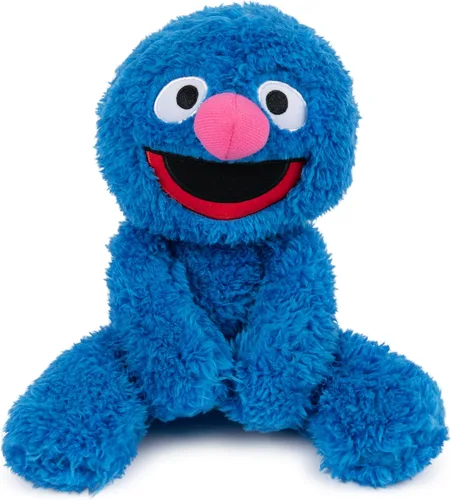 Vista 11 de Peluche de Zoe de Barrio Sésamo, Cookie Monster, 13 pulgadas, Azul oscuro, azul marino