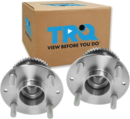 Vista 154 de Conjunto de rodamiento de rueda delantera de 2 piezas y buje TRQ Compatible con Pontiac Solstice 2006-2009 Saturn Sky 2007-2010