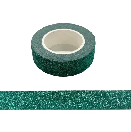 Vista 5 de Syntego Cinta Washi con purpurina decorativa para manualidades, autoadhesiva, con purpurina (oro rosa oscuro)
