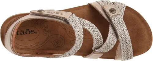 Vista 5 de Sandalias Taos Footwear para mujer, modelo Trulie de piel