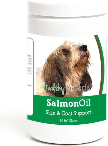 Vista 358 de Healthy Breeds Affenpinscher - Masticables suaves de aceite de salmón, 90