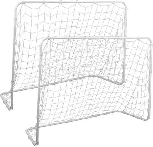 Vista 12 de ZENY Portería de fútbol portátil para patio trasero, 12 x 6 / 10 x 6.5 / 8 x 5 pies, red y marco de fútbol para niños y adultos para práctica