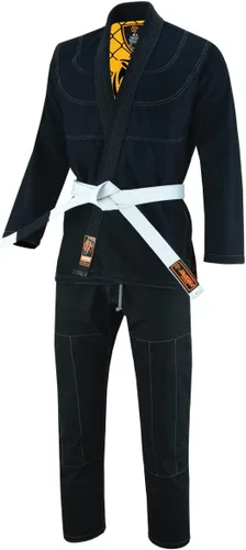 Vista 4 de Interior de batalla en anillo sublimado Pro Brazilian Jiu Jitsu BJJ Kimono Gi Uniforme Unisex Cinturón incluido