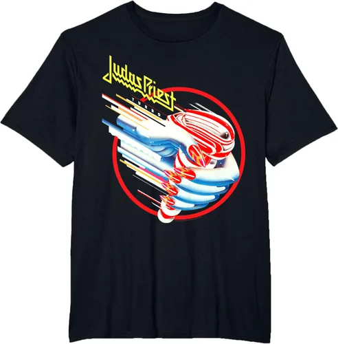Vista 11 de Judas Priest Camiseta Turbo Album Negro