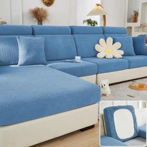 Vista 33 de Fundas mágicas para sofá, fundas de sofá relajantes para el hogar, fundas elásticas para sofá, fundas de sofá para perros, lavables
