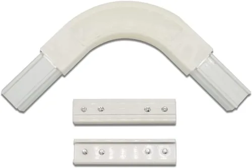 Vista 3 de Conector de la pista (2 piezas), accesorios especiales para la pista de la cortina de aluminio