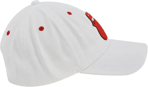 Vista 5 de Concept One Rolling Stones - Gorra de béisbol de algodón ajustable con logotipo de labios para mujer, con ala curvada