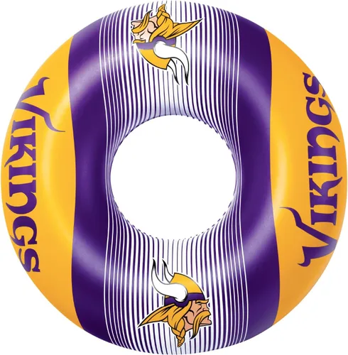 Vista 8 de BigMouth - Flotadores inflables para piscina de 36 pulgadas, con licencia oficial de la NFL, tubo interior para adultos y adolescentes