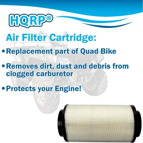 Vista 8 de HQRP 7080595 Reemplazo del filtro de aire para Polaris Sportsman 400 500 550 570 600 700 800 850 Scrambler Magnum ATV Parts
