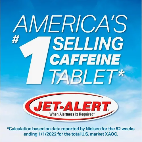 Vista 8 de Jet-Alert Cápsulas de cafeína de doble fuerza de 200 mg, 90 cápsulas, paquete de 3