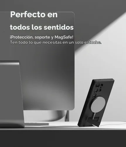 Vista 3 de Ringke Funda para Samsung Galaxy S24 Ultra [todo negro]