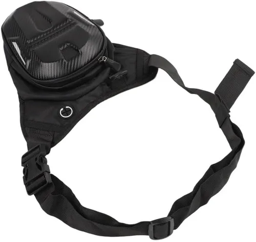 Vista 4 de Bolsa de pierna de motocicleta para viajes de aventura, bolsa de cadera