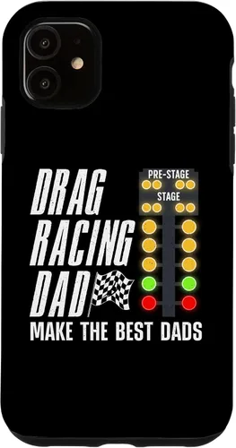 Vista 5 de Carcasa para iPhone 15 Cool Drag Racing para hombres, para papá, pista de suciedad, carrera, auto