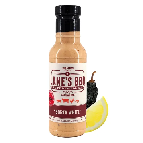 Vista 11 de Lane's Southbound Carolina Mustard BBQ Sauce, South Carolina BBQ Mustard Sauce, la mejor salsa BBQ perfecta para sándwiches y hamburguesas, 13.5